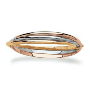 Bracelet Jonc Prestige Petit modèle, 3 Ors 18K Caplain St André