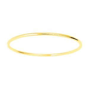 Bracelet jonc Or jaune 18K massif fil rond