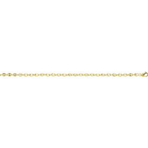 Bracelet souple Or jaune 18K grain de café