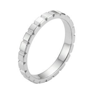 Alliance Or blanc 18K cubes vue 3_4