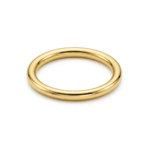 Alliance Or jaune 18K jonc rond