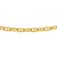 Chaîne Or jaune 18K Maille marine épaisse