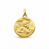 Médaille en Or jaune 18K Augis, Ange de Raphaël