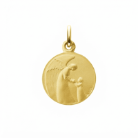 Médaille en Or jaune 18K Augis, appelé Ange gardien enfant