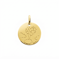 Médaille Or jaune18K rêve d'enfant Augis